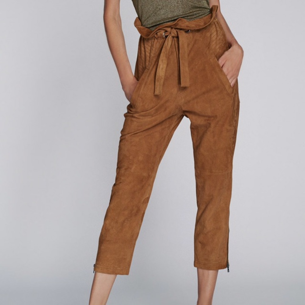 ISO Marissa Webb Maxwell Suede Pant